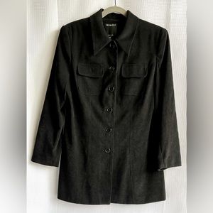 Catalyst / Ultrasuede Tunic Blazer / 90s / Size 12